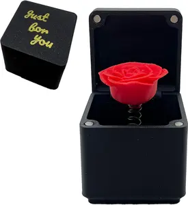 Rose Pop up Gift Box,Surprise Pop up Gift Box, Christmas Birthday and Valentine's Day Gifts for Classroom