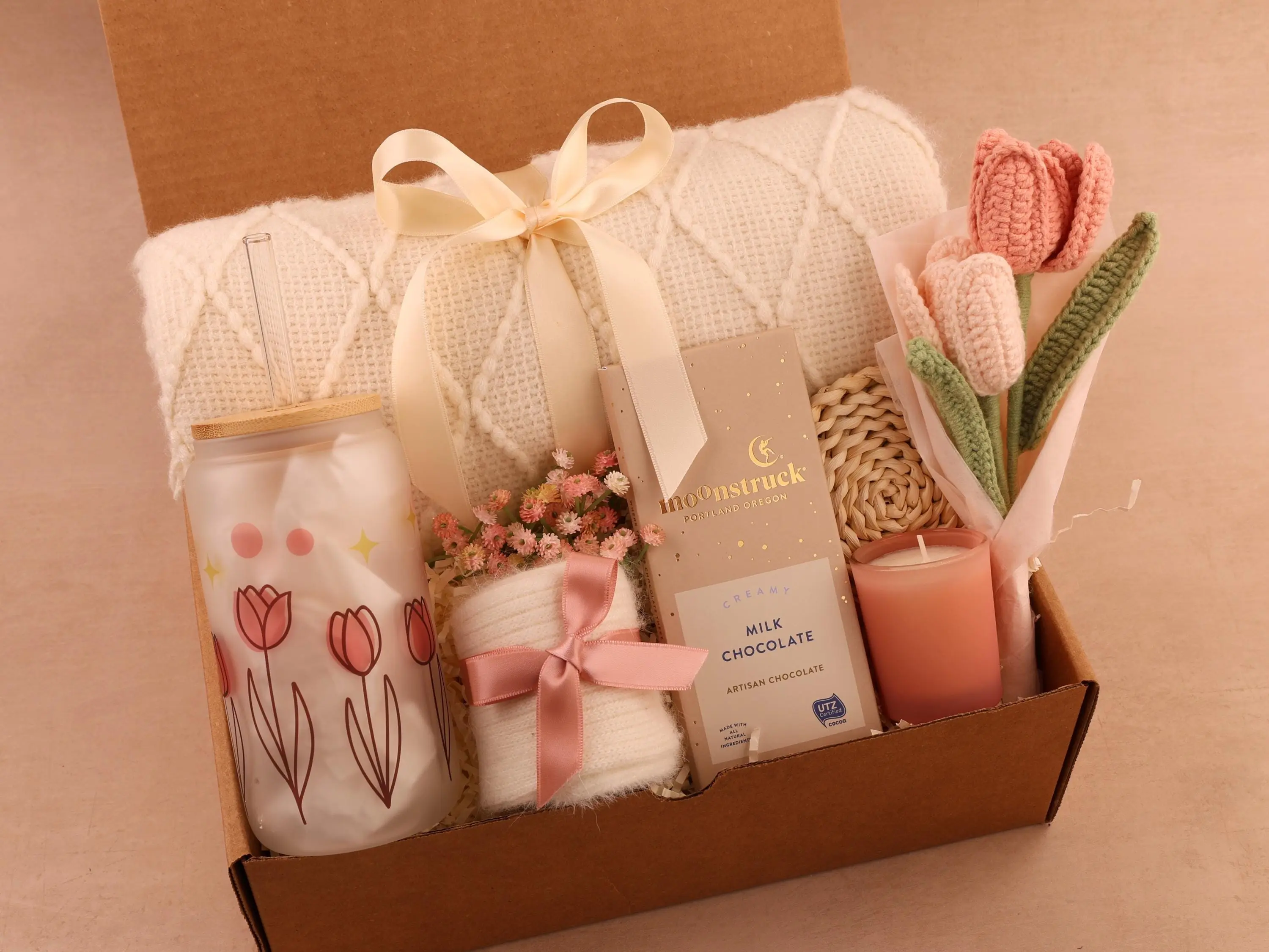 NEW Thank You Gift Box For Women, Gift Box For Her, Hygge Gift Box, Employee Appreciation Gift, Birthday Gift Basket For Mom, Friend, Corporate Gifting NEW Thank You Gift Box For Women, Gift Box For Her, Hygge Gift Box, Employee Appreciation Gift, Birthday Gift Basket For Mom, Friend, Corporate Gifting