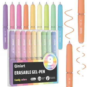 Erasable Gel Pens, 9/45 Colors Rotary Retractable Fine Point Erasable Pens,Vibrant Color Selection,Cute Eggshell Design,Erasable Ink,Make Mistakes Disappear for Drawing Writing Planner and Crossword Puzzles