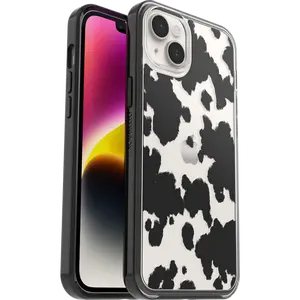 Clear cow iPhone 14 Plus case | OtterBox Symmetry Series