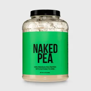 Naked Pea 100% Premium Pea Protein Powder 5LB - US Grown, Additive-Free, Vegan - 18g Protein, 2g Carbs - Only 1 Ingredient