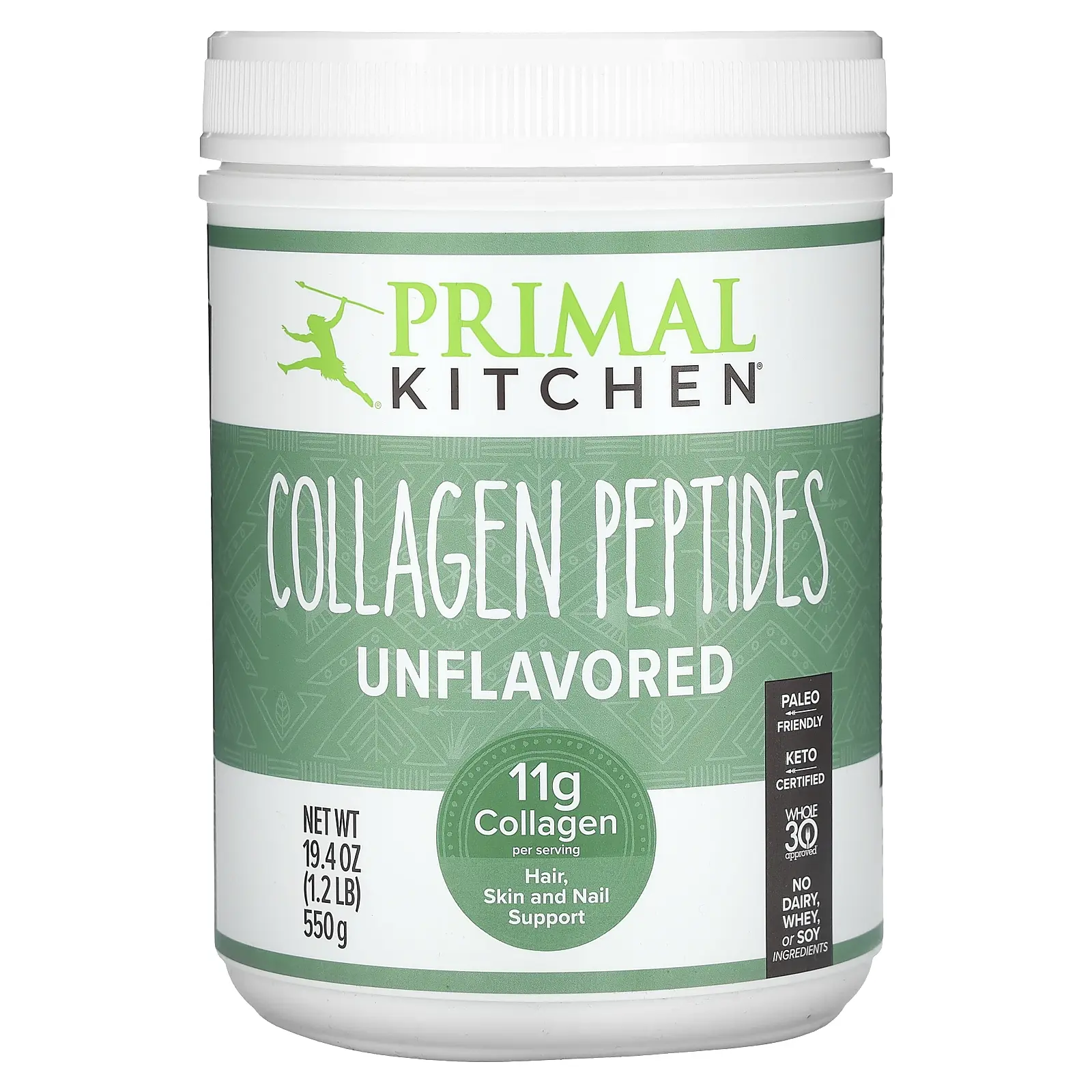 Primal Kitchen Collagen Peptides, Unflavored, 19.4 oz (550 g) Primal Kitchen Collagen Peptides, Unflavored, 19.4 oz (550 g)