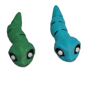 Mini Noodles the 3d printed snake
