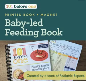 101 before one Printed Book + 101 Foods Checklist Magnet