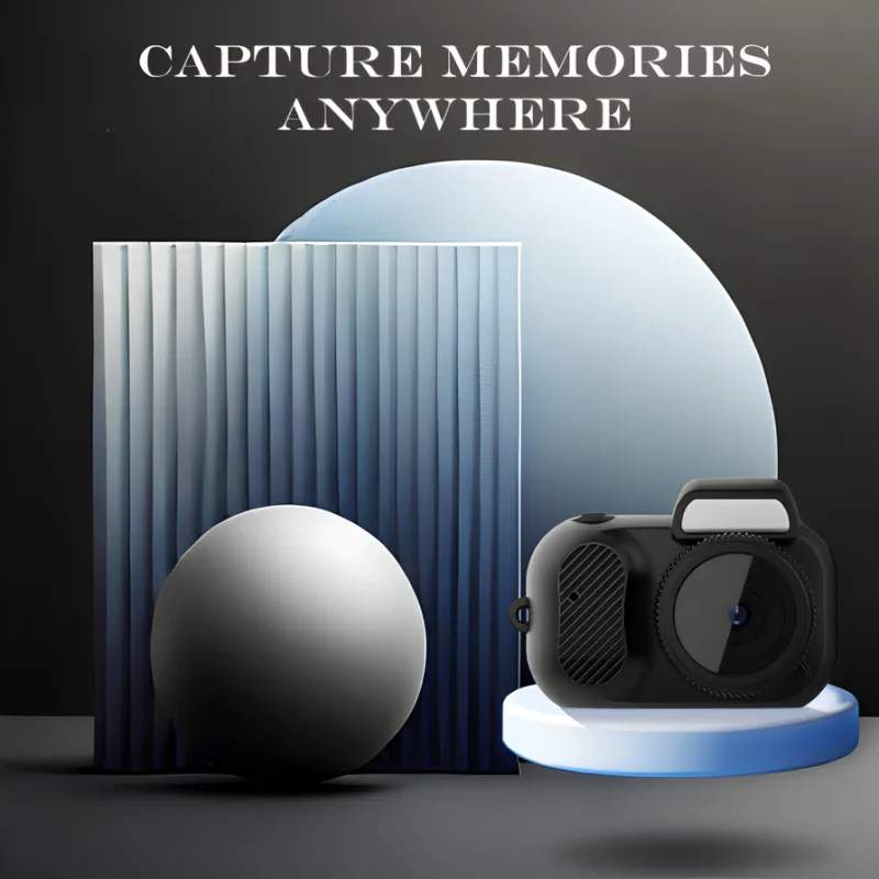 Retro Mini Camera With Screen Indoor Home Outdoor 1080p HD Portable Very Small Camera Video Support Holiday Gifts