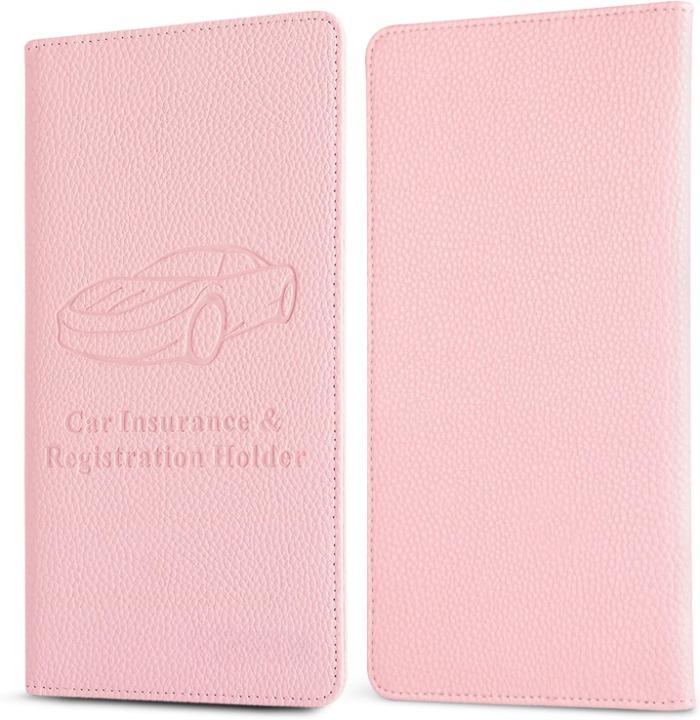 Car Registration and Insurance Card Holder, Car Document Holder for Cards, Driver License & other Essential Documents