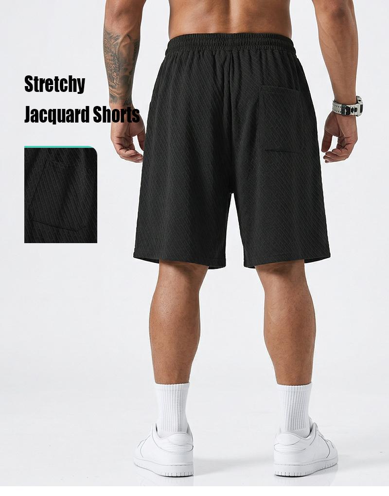 Men’s casual athletic shorts, available in four colors, made from breathable fabric with a zipper design—perfect for summer beach trips, outings, and everyday outdoor activities.