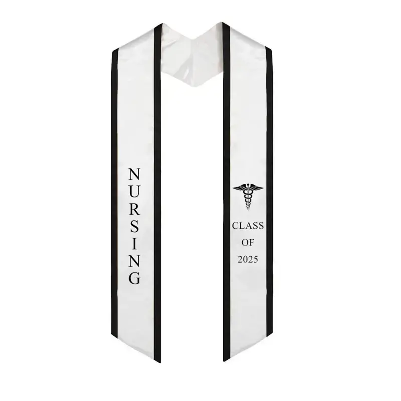 Ovaltag Nursing Graduation stoles class of 2026, Gift for a Nursing graduate sash