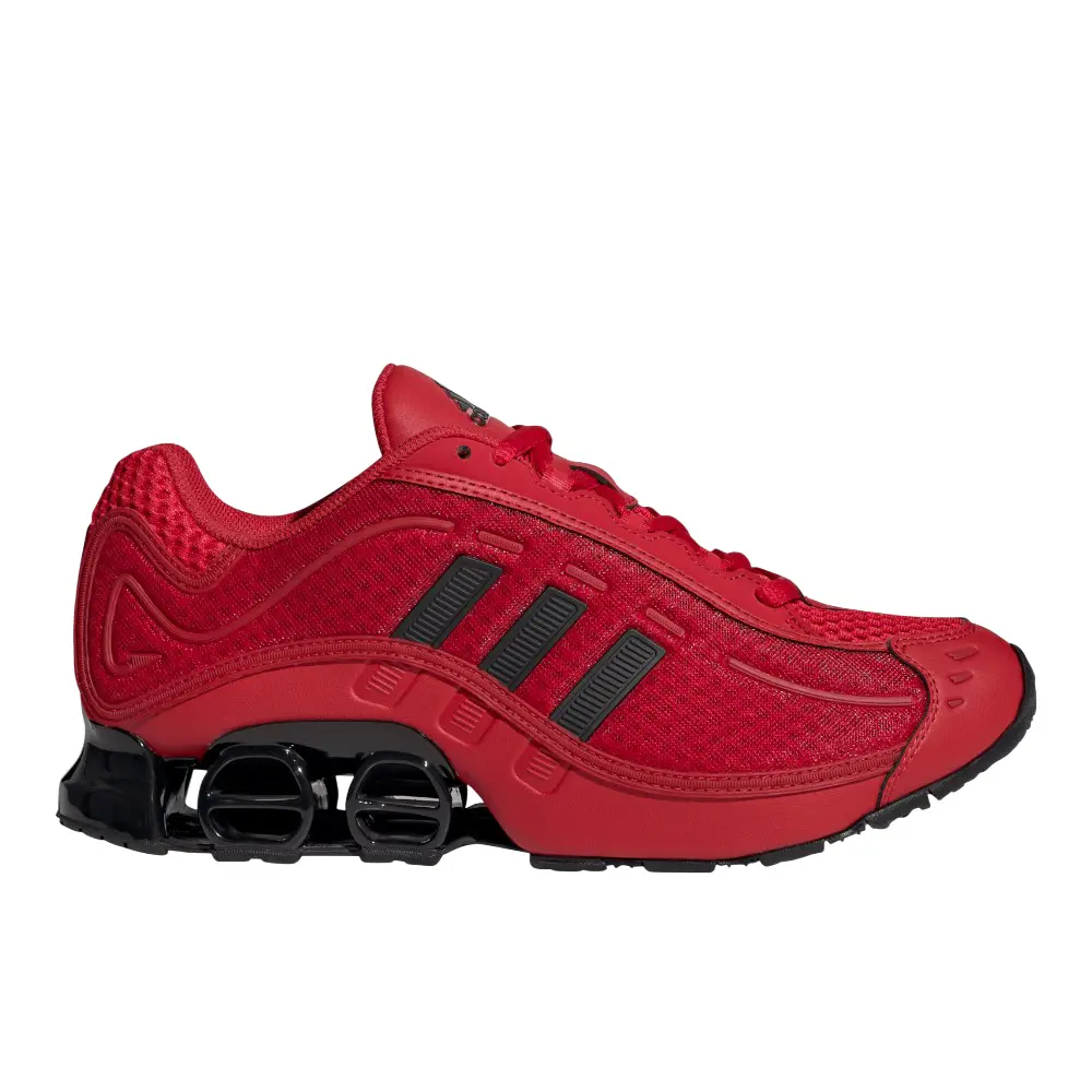 adidas Mens Megaride O1 Sneakers Shoes Casual - Red adidas Mens Megaride O1 Sneakers Shoes Casual - Red
