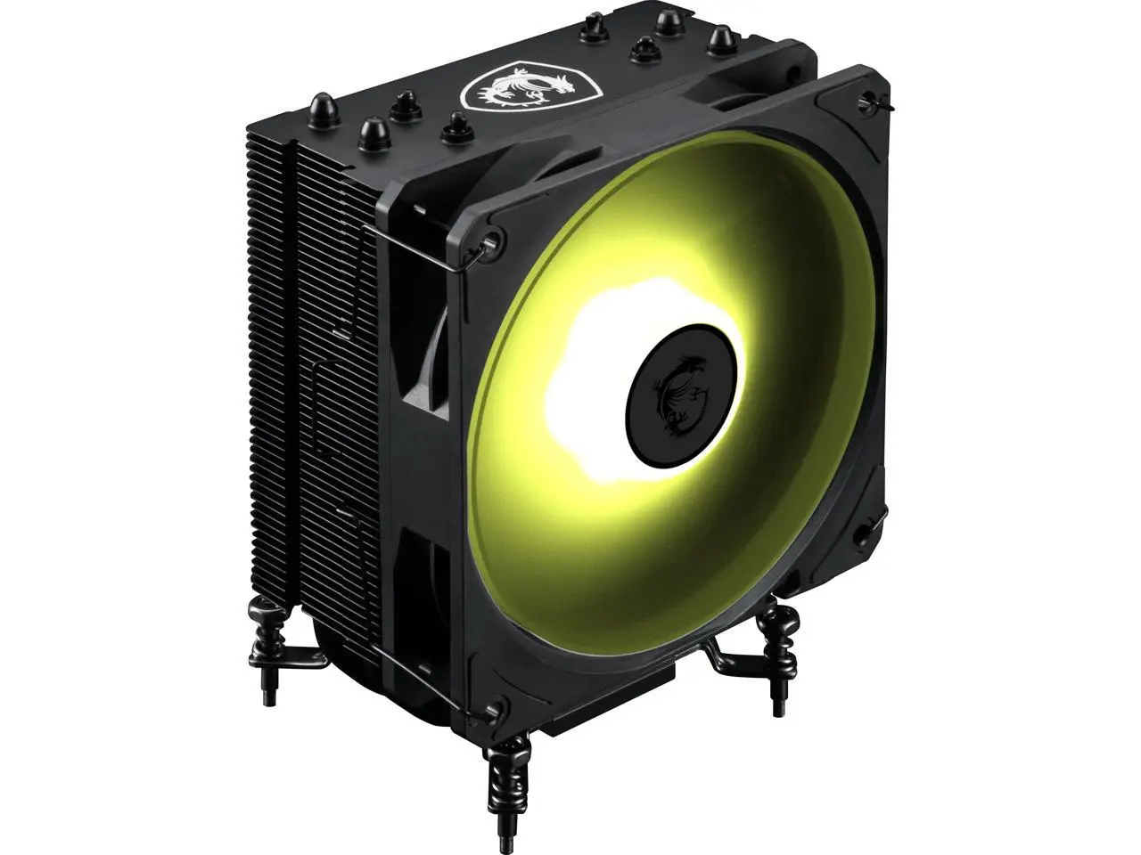 MSI MAG COREFROZR AA13 Air CPU Cooler, Single 120mm PWN Fans, ARGB lighting controlled by software MSI MAG COREFROZR AA13 Air CPU Cooler, Single 120mm PWN Fans, ARGB lighting controlled by software
