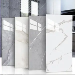 30×60cm Marble Peel-and-Stick PVC Tiles (10–20PCS) – Waterproof Removable