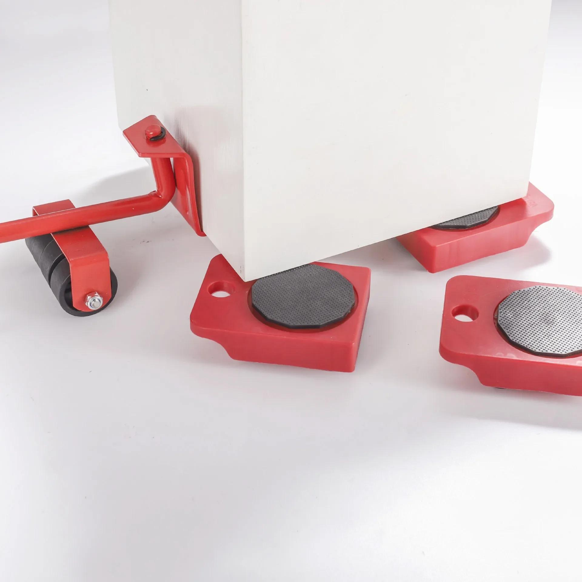 Multipurpose Furniture Mover Set – 2/4/5pcs Heavy Duty Rollers For Effortless Moving & Lifting