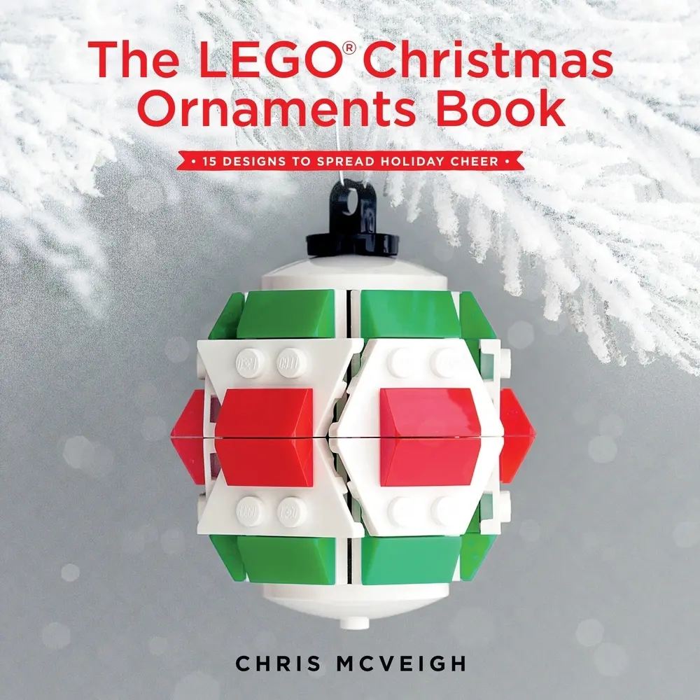 USED Book - The Legoâ(r) Christmas Ornaments Book: 15 Designs to Spread Holiday Cheer by McVeigh, Chris (Hardcover) - english