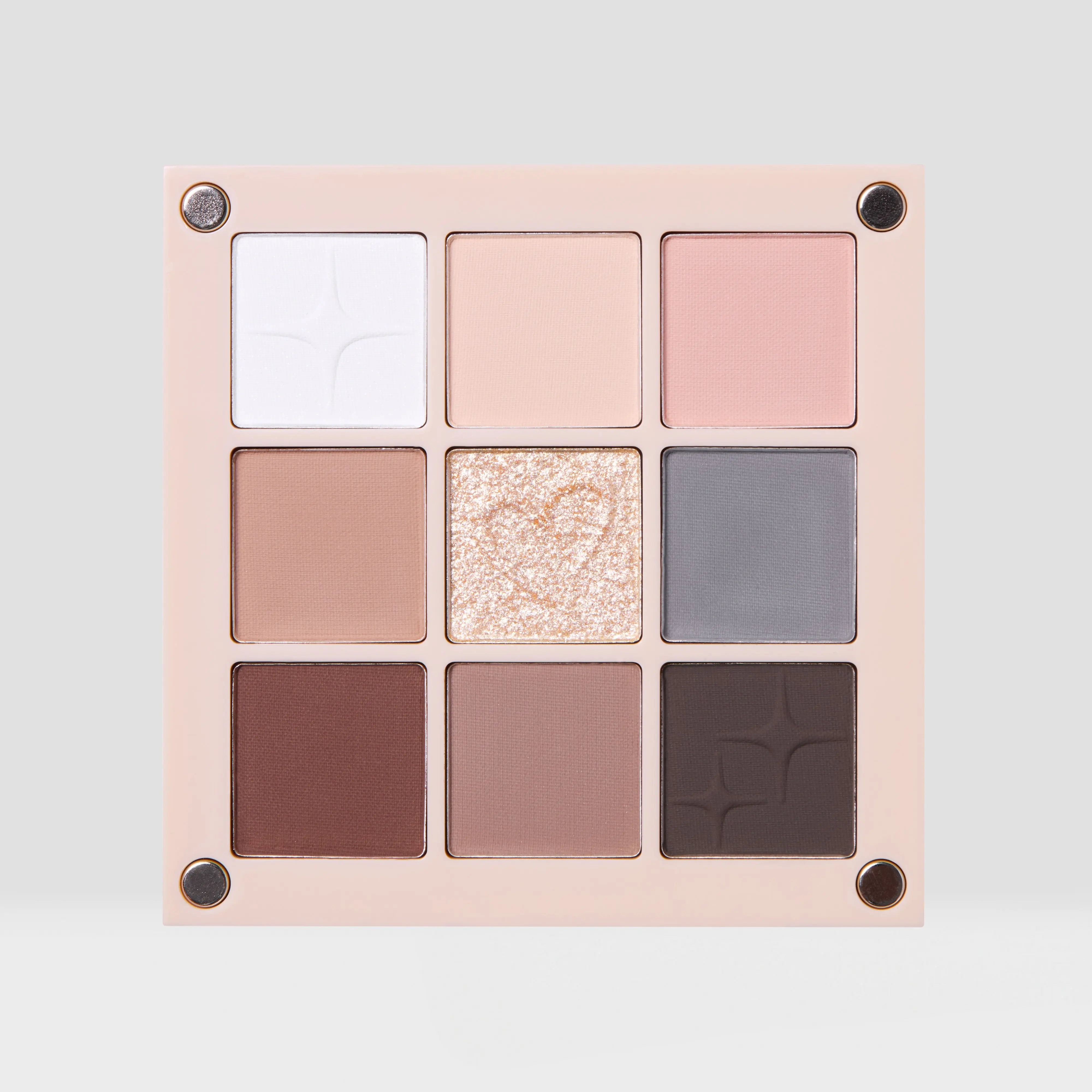 Beauty Creations New Nudes Eyeshadow Palette, 9-Shade Magnetic Cosmetic with Richly Pigmented Velvety Mattes & Shimmers for Seamless Blending and Versatile Wear, Glitter, Beauty Products, Pigmented Eyeshadow, Blendable
