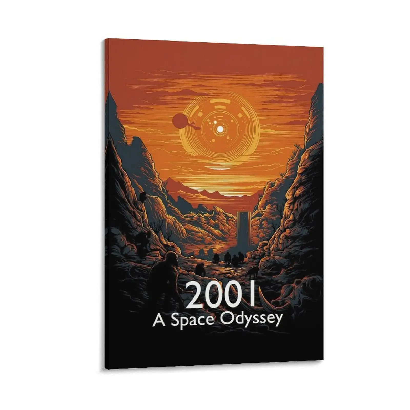 2001 A Space Odysseys Movie Posters 60's Sci-Fi Movies Wall Art Retro Decor.  (24) Canvas Poster Bedroom Decor Sports Landscape Office Room Decor Gift Frames Ornaments Artistic Decoration