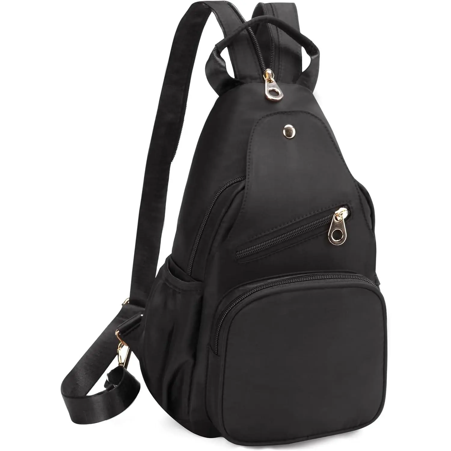 Small Sling Bag for Women Water Resistant Mini Backpack Crossbody Bag with Anti- Pocket, Convertible  Bag for Travel Hiking