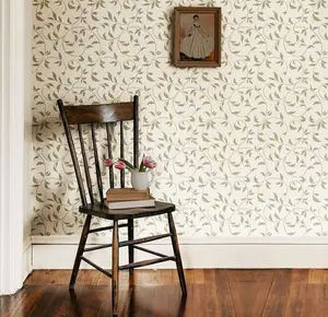 Endless Vine Wall Stencil for Painting Walls | Large Reusable Stencil for Stenciling Wallpaper Look | Country Vine Stencil for Cottage Decor