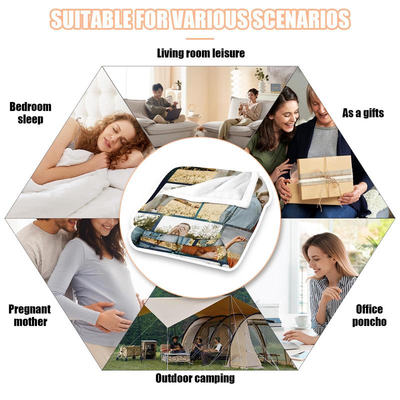 Famous Music Singer Cozy Bedding Blankets, Pretty Girls Themed Flannel Blanket,Soft Warm Napping Blanket for Home Office Travel Camping