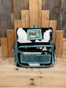 Cowhide & Leather Backpacks!