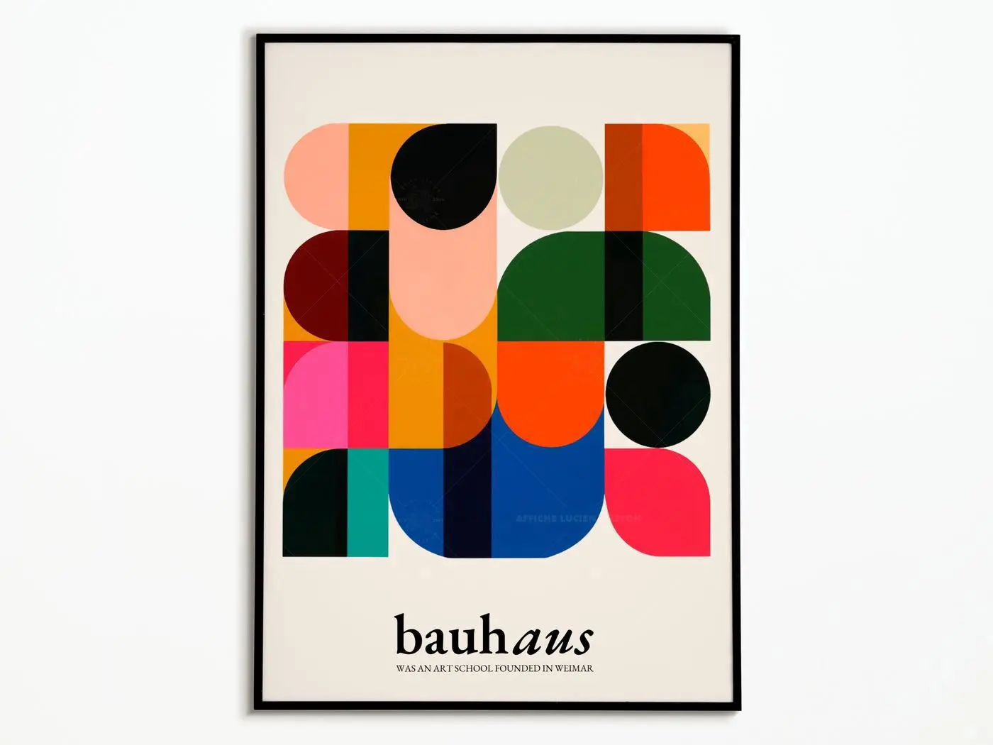 Poster Bauhaus Design | Vintage Bauhaus Poster | Bauhaus Decorative Wall Art | Poster Bauhaus | Poster Art