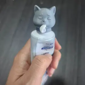 3D Printed Cat Toothpaste Dispenser, Fun Toothpaste Squeezer, Creative Bathroom Accessory, Makes Brushing Fun, Ideal Gift for Pet Lovers