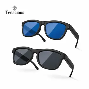 Tenacious GV90AI AuraShift Smart AI Translation Glasses with bluetooth headphones, Sliding Dimming & Color Changing Lenses, UV Protextion, One-Touch Multi-function Control, Easy-To-Use Wearable