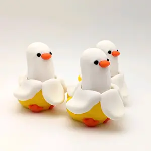 Banana Duck Clicker Fidget Toy – Quirky Keyboard Clicker for Stress Relief & Fun stress reduction anxiety relax Sensory