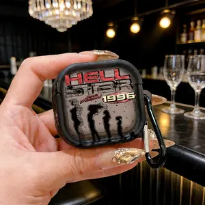 Hellstars Protective Case Cover for Apple AirPods 1/2/3/4/pro/pro2, Headphones Accessories, Tpu Texture, Lightweight & Durable, Anti-Scratch, Shockproof, with Buckle