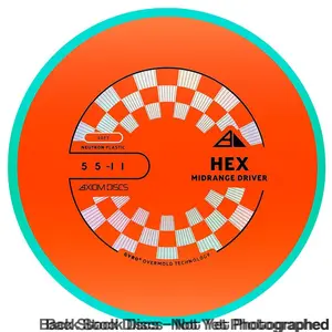Axiom PLC Neutron Soft Hex Midrange (Stock Stamp) [Back Stock Inventory - Disc and Stamp Color WILL VARY]