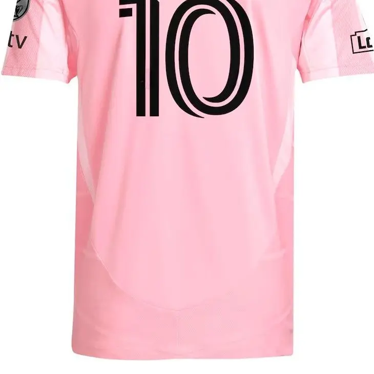 Unisex Soccer Shirt #10 2025 Euforia On-Field Jersey - Pink, Retro Style Soccer Fan Jersey, Game Day & Streetwear Top
