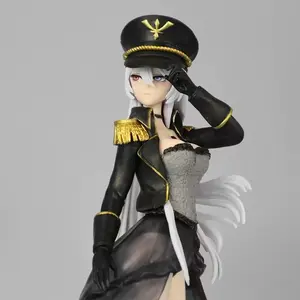 Kotobukiya Love Story Figure, Kishimoto Umi Hat General Uniform Dress, Mountain Shinguji Model, Collectible Handmade Figurine
