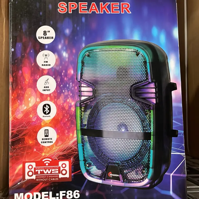 Dragon 5000W professional speaker with Remote control
