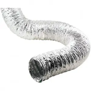 212 MAIN VENPROFLEX Aluminum Flex Duct - 4-Ply Flex Dryer Ventilation Duct, Household Appliance Ventilation Part