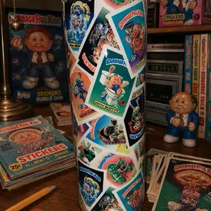 Garbage Pail Kids Throwback Tumbler - Classic Design, Durable Build, Perfect for Everyday Use Bottles Drinkware Water Bottles Portable Aesthetic Sturdy Cup Mug Reusable Beverage