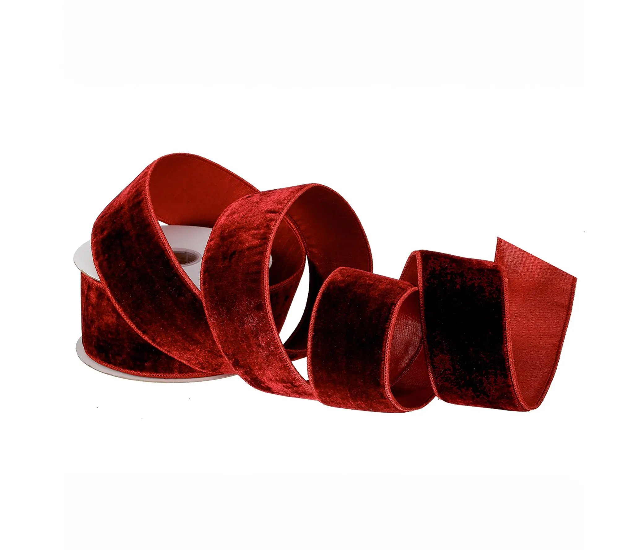 2.5"X10yd Velvet Metallic Back Ribbonby Valerie