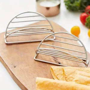 304 Stainless Steel Scone Taco Rack Trolley Trolley Tableware Tortilla Rack Food Rack Bread Rack Egg Roll Rack