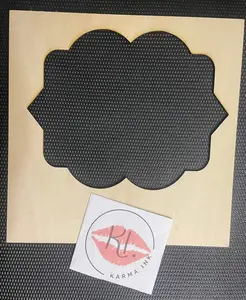 10x8 Wooden Framed Outline Stencil for T-Shirt Bleaching (Beginner Bleachers)