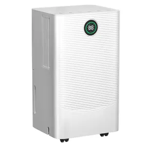 25 Pint Dehumidifier for Bedroom Bathroom Basement, 38dB Quiet, Precise Humidity Control, 3 Modes, Drain Hose & 0.53 Gal Water Tank, Small 1800 Sq.ft Dehumidifiers for Apartment RV Dorm