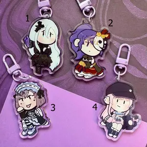 Project Sekai Nightcord at 25:00 Acrylic Keychains - Kanade Yoisaki, Mafuyu Asahina, Ena Shinonome, Mizuki Akiyama