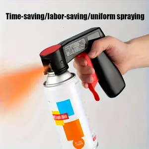 Universal Auxiliary Spray Gun for Car Painting, Compatible with Spray Paint, Durable Plastic, No Charging Needed