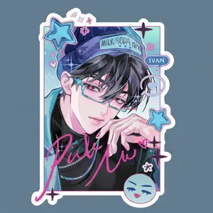 Intense Portrait Survival Show Ivan Alien Stage Vinyl Sticker