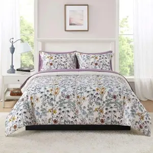 Mainstays All in One Reversible Comforter and Sheet Set- 7 Piece