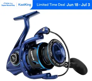 【Summer Wins】KastKing Kapstan Elite Spinning Reel – 55LB Max Drag Saltwater Reel with IPX6 Waterproof Sealing & Anti-Corrosion System for Big Game Fishing bait casters SummerVibes