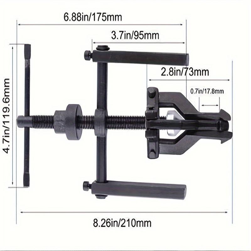 Claw gear puller, three-claw pilot bearing puller, automotive machine tool kit, inner bearing puller, wheel bearing remover