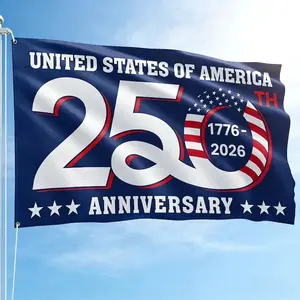 USA 250th Birthday Wall Flag – Independence Day Celebration Banner | Sports Room Wall Poster, Ufc Flag, Trending Flag.