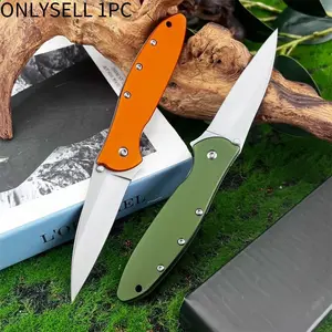 High-Quality 1660 Folding Knife, 410 Stainless Steel Handle, 14c28n Blade, Outdoor Multi-Function Hiking Fishing Tool, Collectible Gift, Tactical Tool Survival Tools