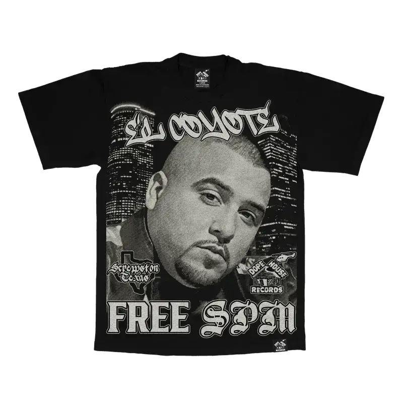 El Coyote T-shirt, SPM Shirt, Gift For Fans, Vintage Mexico shirt, Full Size, Full Color.