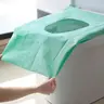50pcs Disposable Toilet Seat Covers, Pastel Toilet Seat Protector for Home Bathroom Hotel Salon, Home Goods, Restroom Bathroom Accessory,Toilet Lid Cover (Individual Package)