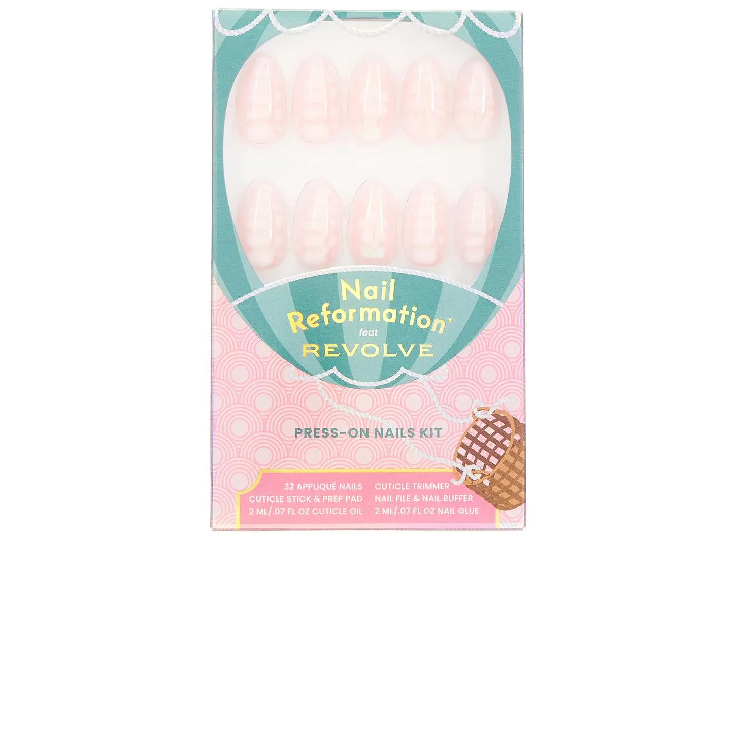 Nail Reformation x REVOLVE Petal Trail Press On Nails
