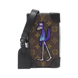 Pre-owned Louis Vuitton Canvas Shoulder Bags Monogram Soft Trunk Phone Box Limited Shoulder Bag